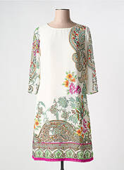 Robe mi-longue beige NIZA pour femme seconde vue