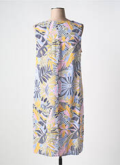 Robe mi-longue jaune MASSANA pour femme seconde vue