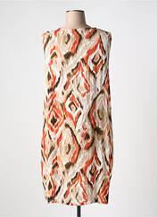Robe mi-longue orange EGATEX pour femme seconde vue