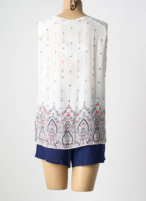 Pyjama coupe cintrée bleu SENORETTA femme