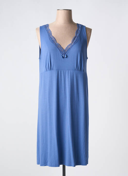 Chemise de nuit bleu EGATEX pour femme