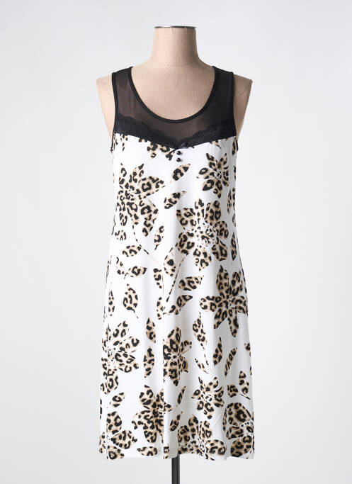 Chemise de nuit marron EGATEX pour femme