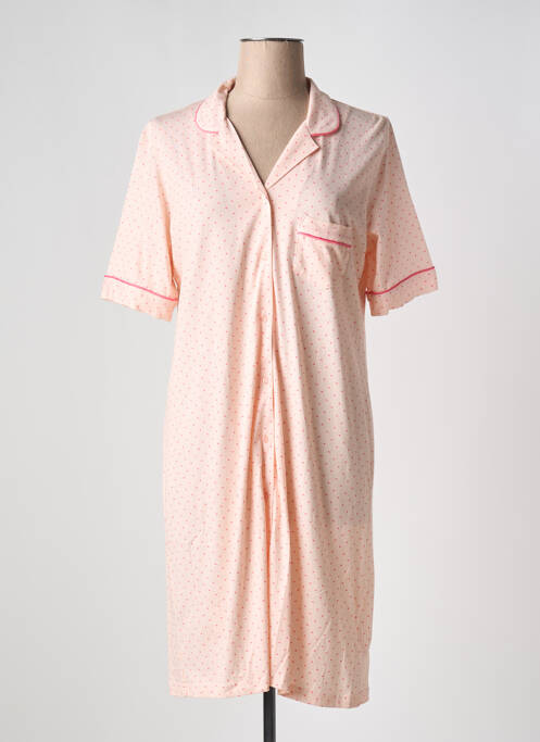 Chemise de nuit orange RINGELLA pour femme