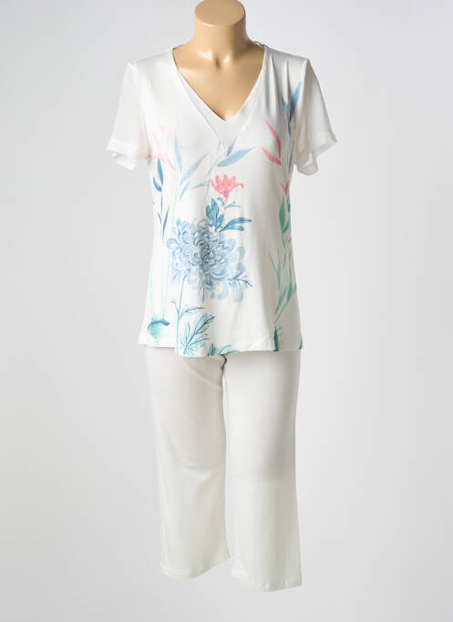 Pyjama blanc EGATEX pour femme