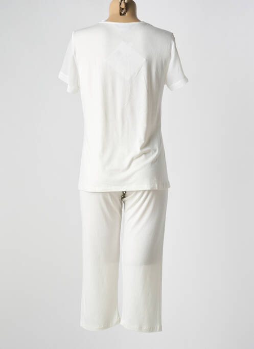Pyjama blanc EGATEX pour femme