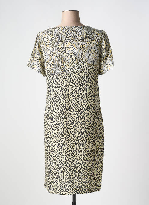 Robe mi-longue beige MASSANA pour femme