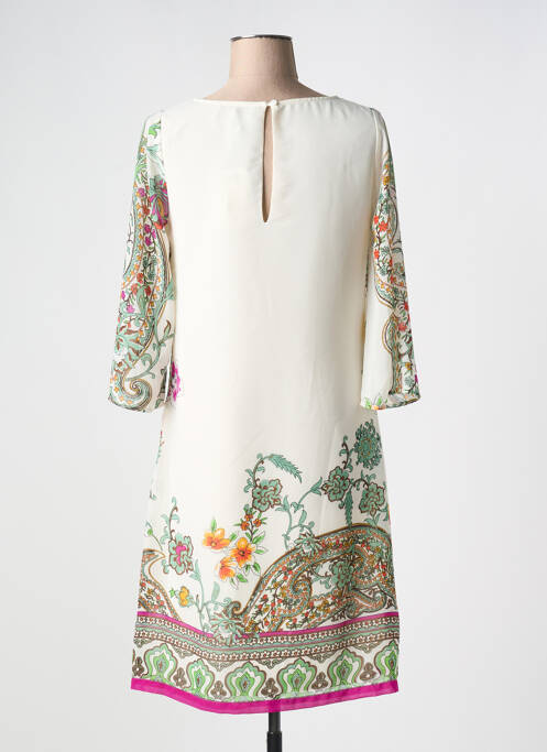 Robe mi-longue beige NIZA femme