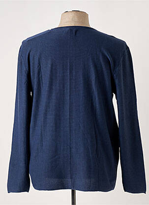 Pull tissage chiné manches longues bleu REPLAY homme