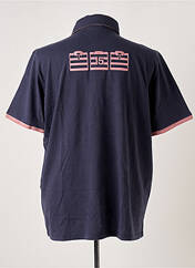 Polo bleu SERGE BLANCO pour homme seconde vue