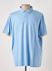 Polo bleu clair SERGE BLANCO pour homme seconde vue