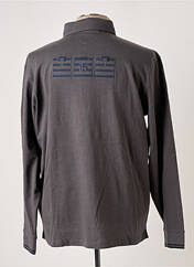 Polo gris SERGE BLANCO pour homme seconde vue