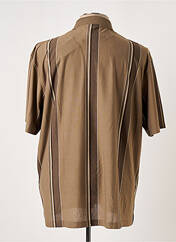 Polo marron IMPACT pour homme seconde vue