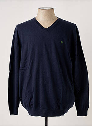 Pull bleu SERGE BLANCO pour homme