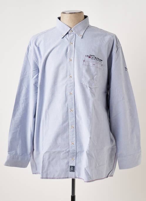 Chemise manches longues bleu CASAMODA pour homme