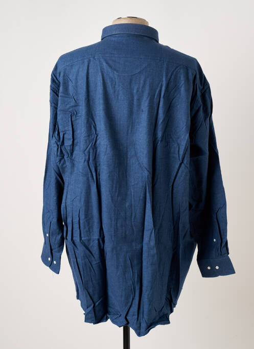 Chemise manches longues bleu IMPACT pour homme