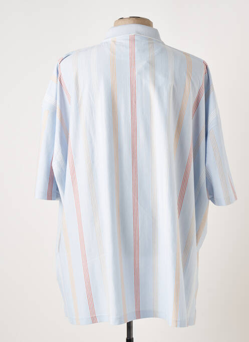 Polo bleu MONTE CARLO homme