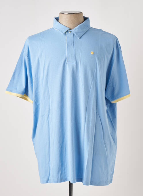 Polo bleu clair SERGE BLANCO pour homme