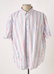 Chemise manches courtes poches bleu DARIO BELTRAN homme