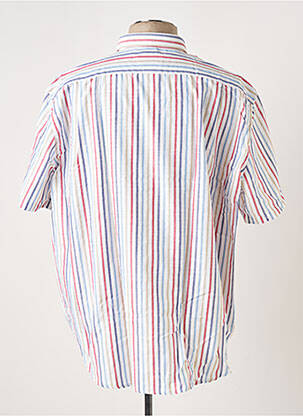 Chemise manches courtes poches bleu DARIO BELTRAN homme