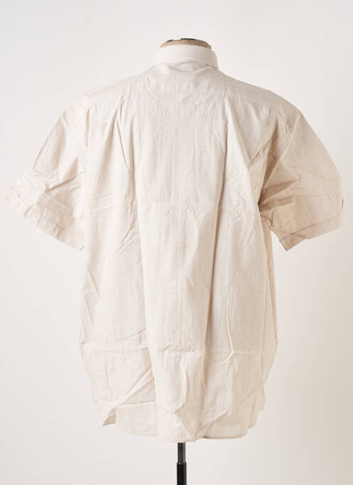 Chemise manches courtes beige BEN GREEN pour homme