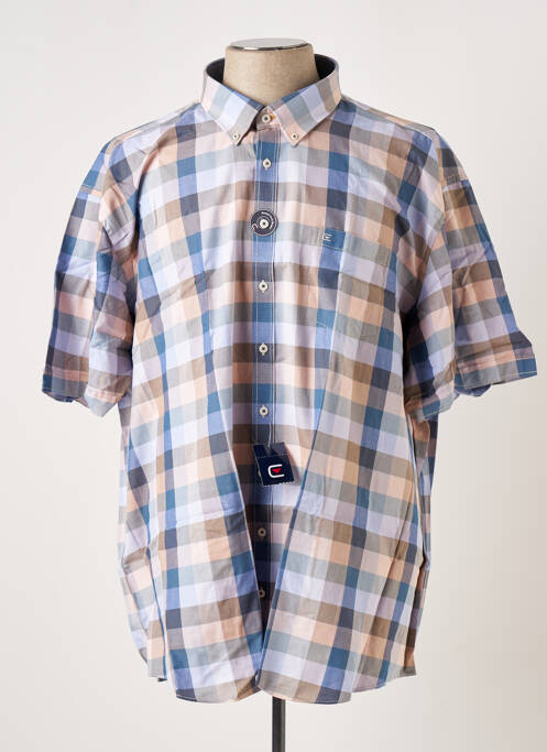 Chemise manches courtes marron CASAMODA pour homme