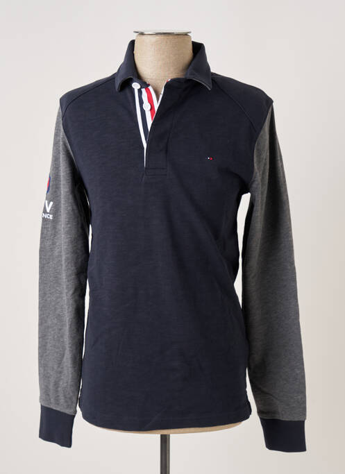 Polo bleu EDEN PARK pour homme