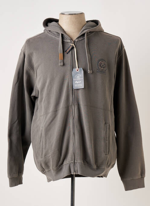 Veste casual gris SEA BARRIER pour homme