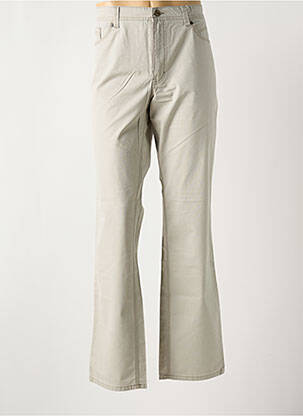Pantalon droit stretch taille normale gris PADDOCK'S homme