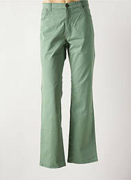Pantalon droit stretch taille normale vert PADDOCK'S homme