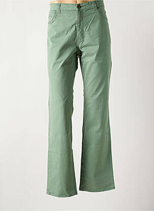 Pantalon droit stretch taille normale vert PADDOCK'S homme