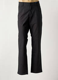 Pantalon droit tissage chiné taille normale noir PADDOCK'S homme