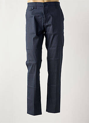 Pantalon chino stretch taille normale bleu RECYCLED ART WORLD homme