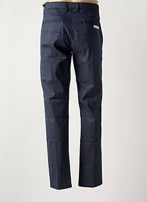 Pantalon chino stretch taille normale bleu RECYCLED ART WORLD homme