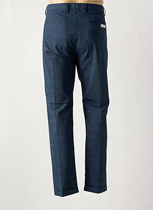 Pantalon chino tissage chiné taille normale bleu RECYCLED ART WORLD homme