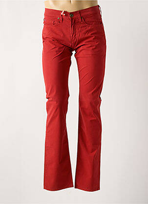 Pantalon droit stretch taille normale rouge LEE COOPER homme