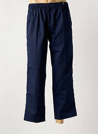 Pantalon droit stretch taille normale bleu D555 homme