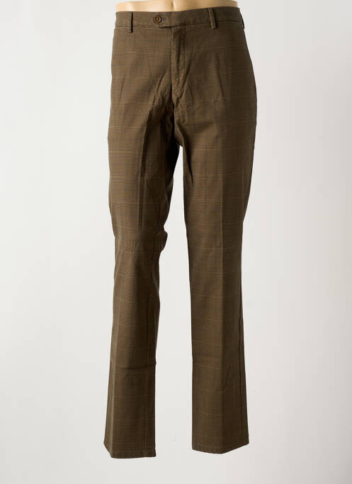 Pantalon chino marron MEYER pour homme