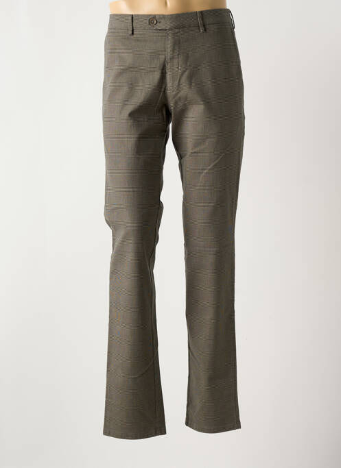 Pantalon chino marron MEYER pour homme