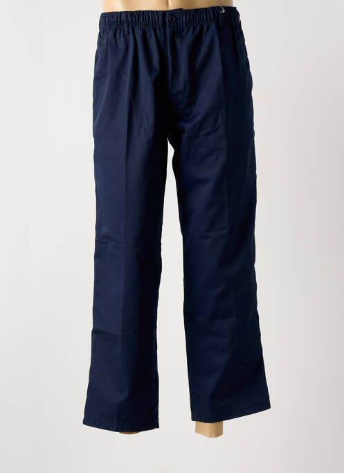 Pantalon droit bleu D555 pour homme