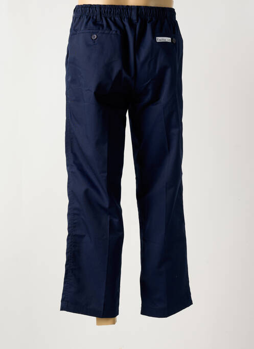 Pantalon droit bleu D555 pour homme