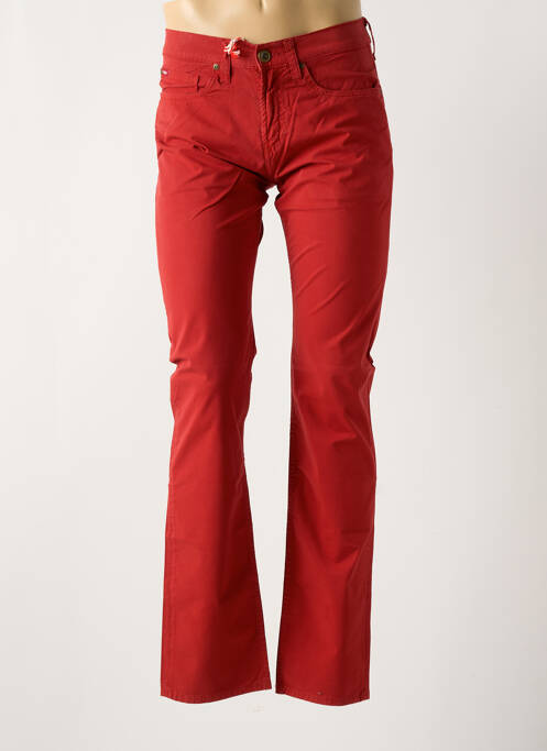 Pantalon droit rouge LEE COOPER pour homme