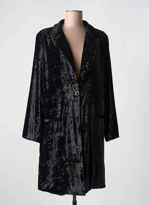 Veste casual coupe droite noir DANIELA femme