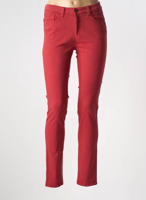 Pantalon slim rouge COUTURIST pour femme
