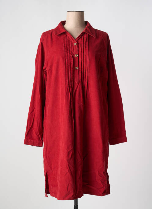 Robe mi-longue rouge AGATHE & LOUISE pour femme