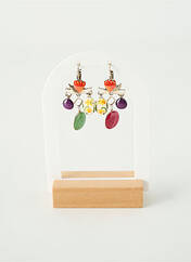 Boucles d’oreilles argent TARATATA pour femme seconde vue