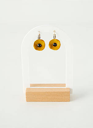 Boucles d’oreilles jaune TARATATA pour femme