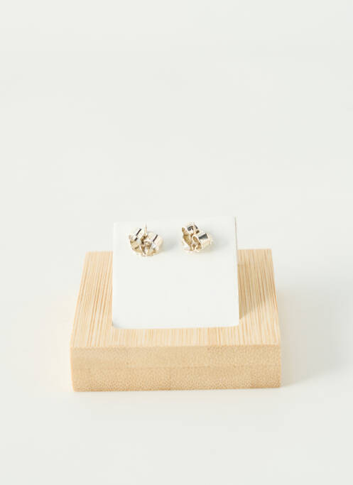 Boucles d’oreilles argent TARATATA pour femme