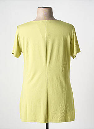 T-shirt stretch manches courtes vert TELMAIL femme