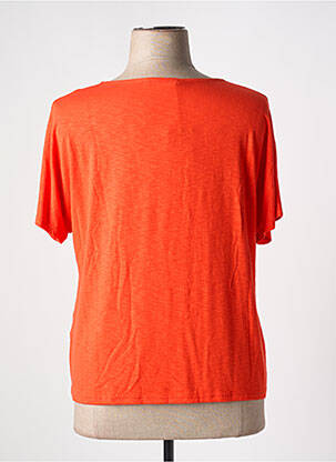 T-shirt stretch manches courtes rouge TELMAIL femme