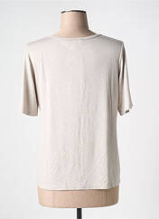 T-shirt beige TELMAIL pour femme seconde vue